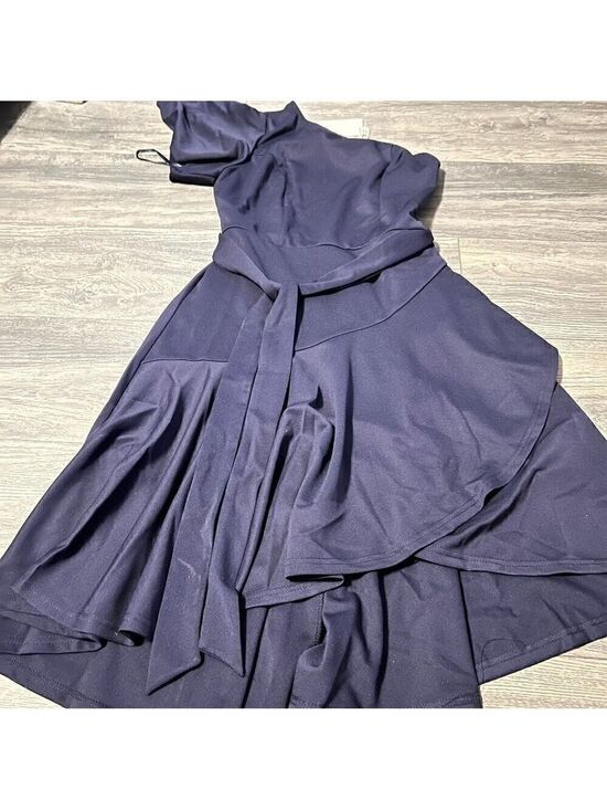Grace Karin Dresses & Skirts - Grace Karin women's one shoulder cocktail dress navy blue. Size Small